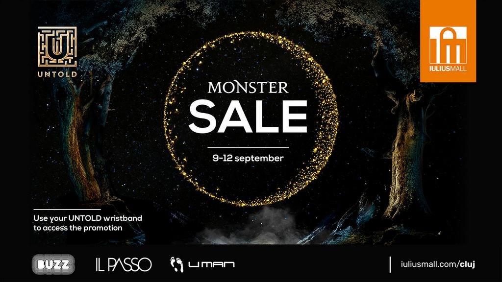 Untold Monster Sales”, din Iulius Mall Cluj, pregătesc festival www.actualdecluj.ro