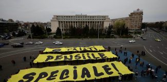 pensii speciale protest buucuresti