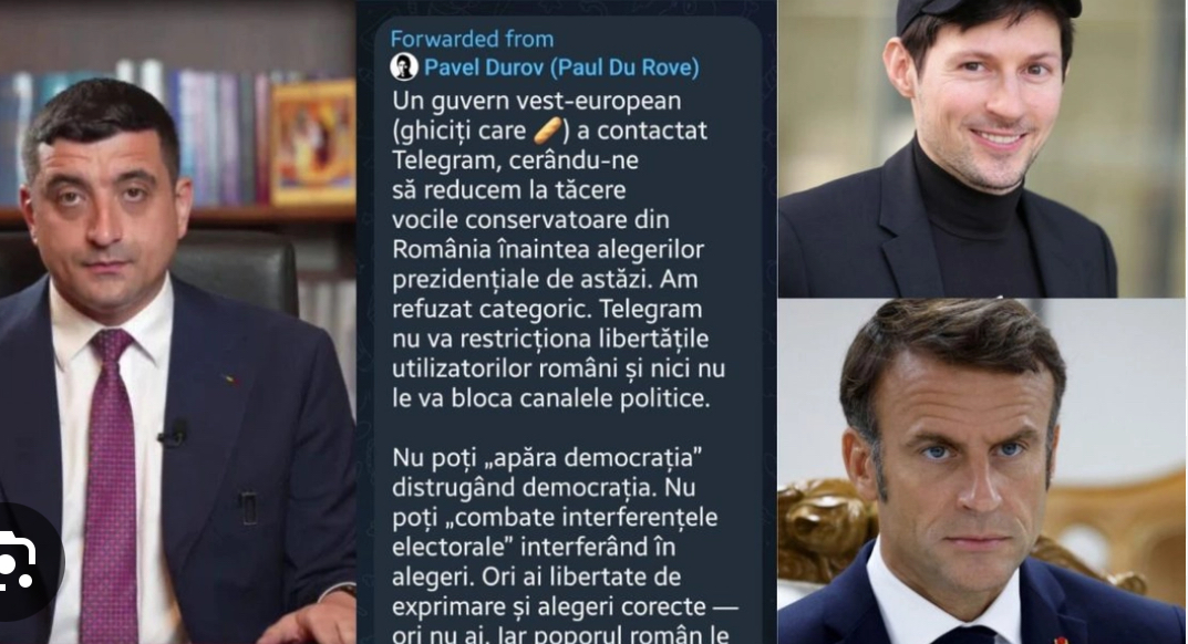 Telegram imixtiuni rusia alegeri