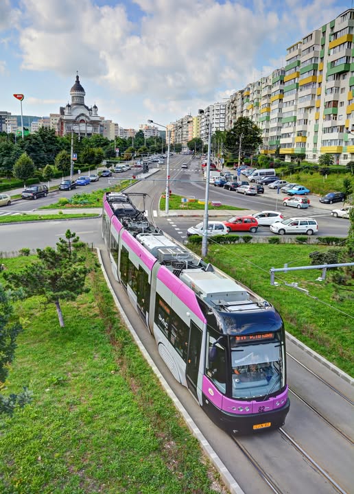 tramvai in cluj-napoca manastur