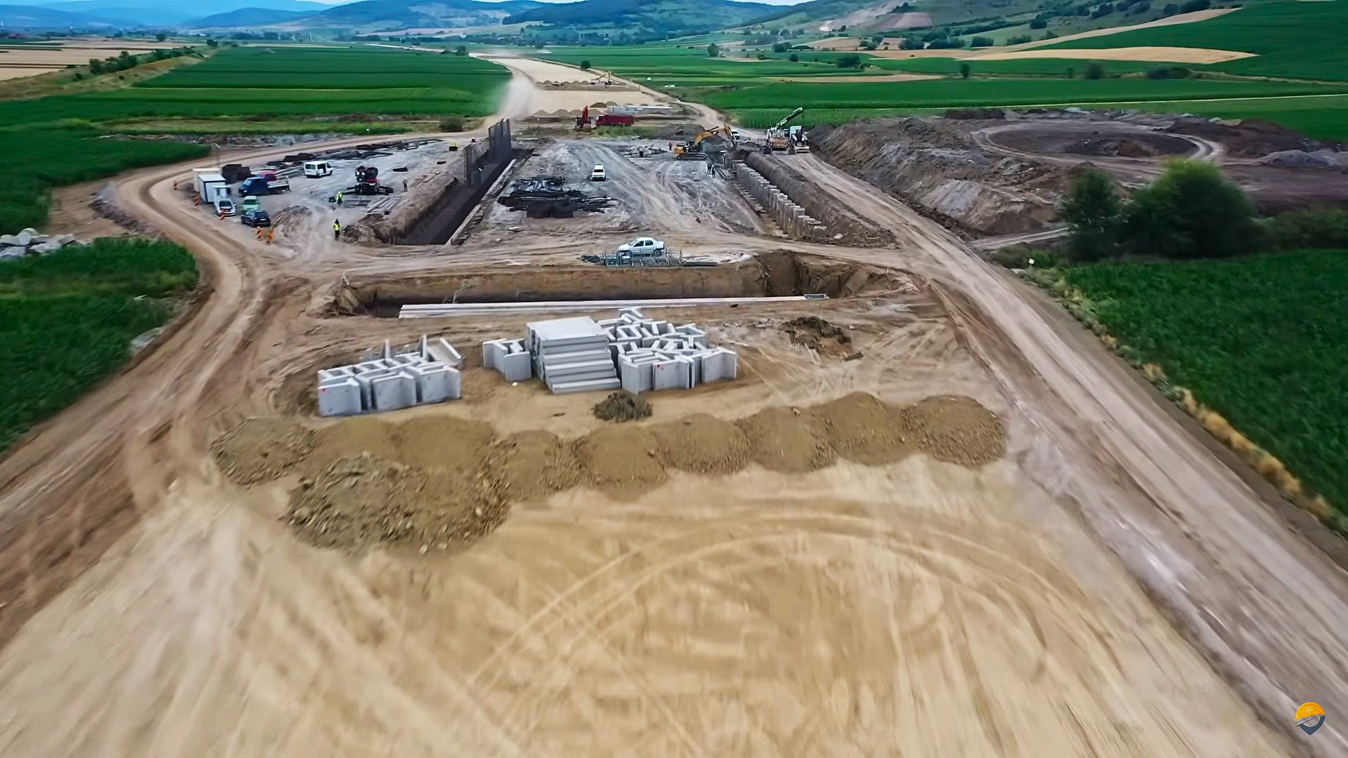 lucrari santier A8 romania