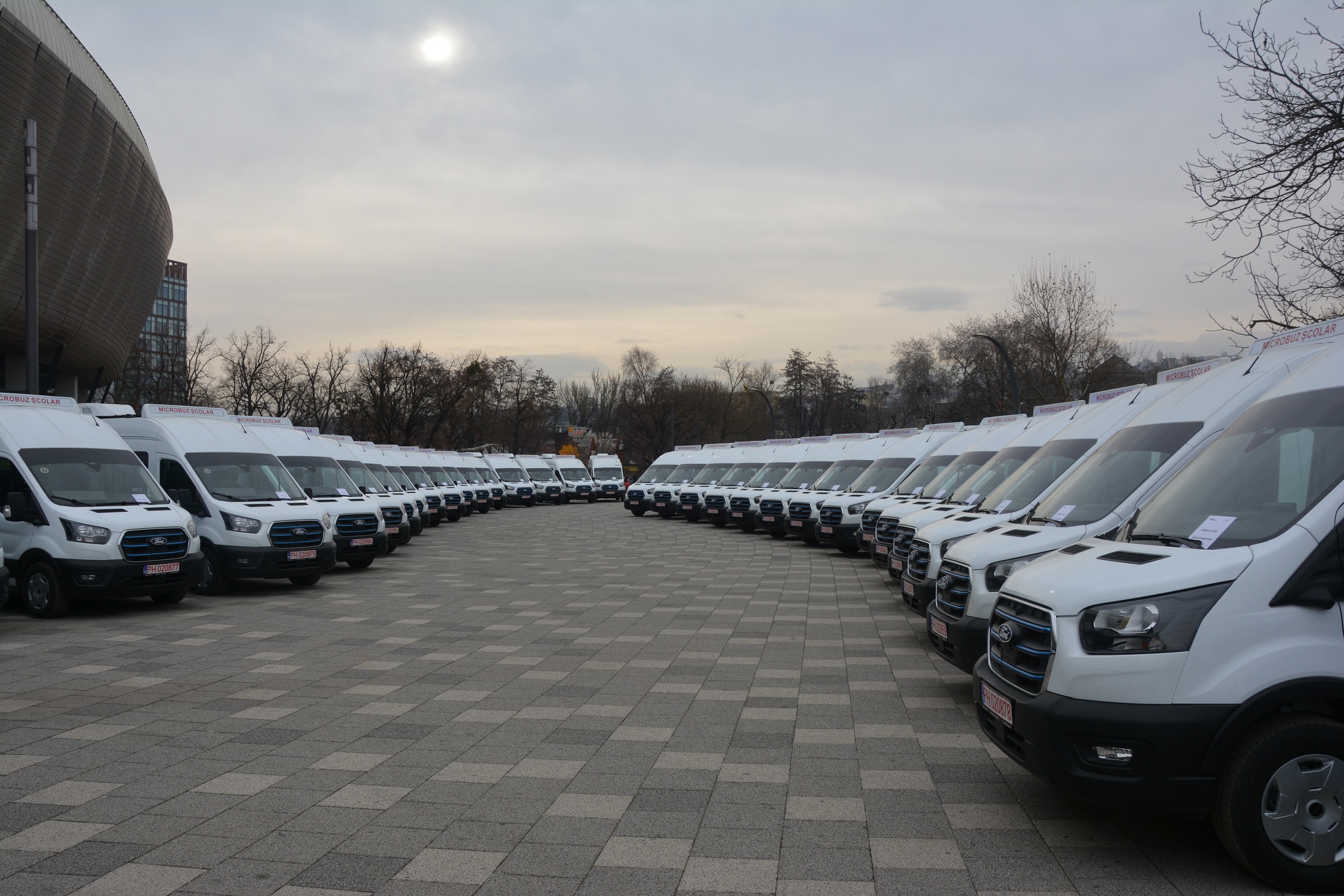 microbuze electrice elevi, consiliul judetean