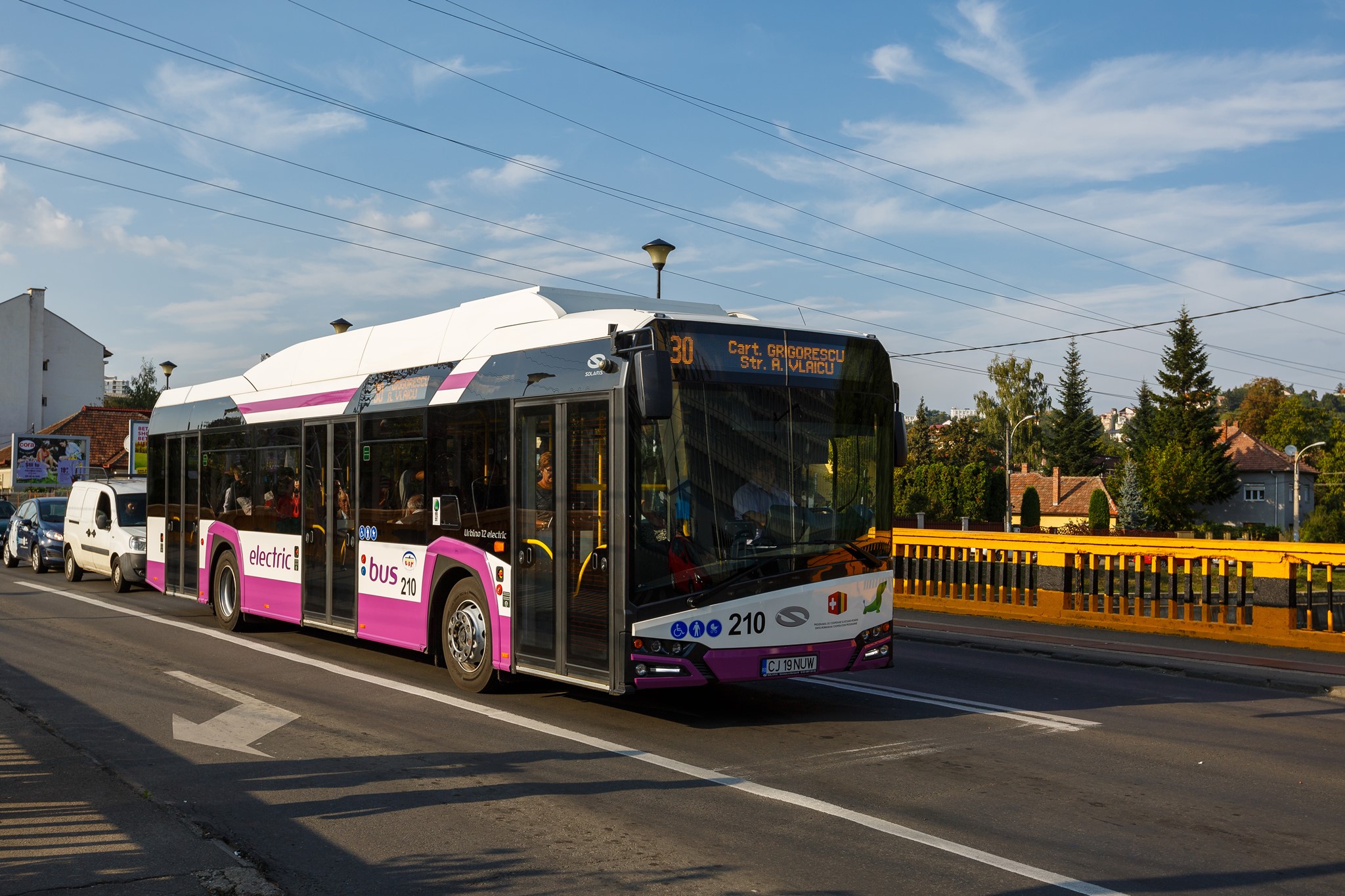 linia 30 podul garibaldi cluj