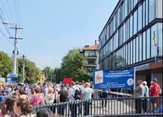 protest profesori cluj