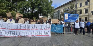 protest studneti cluj
