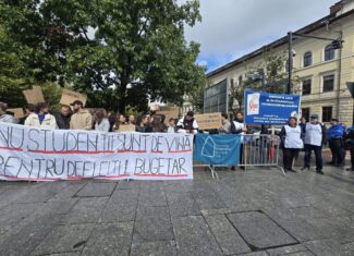 protest studneti cluj