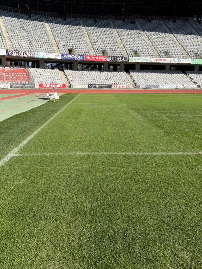 gazon luna Agro CS a.s. gazon hibrid cluj arena consiliul judetean cluj