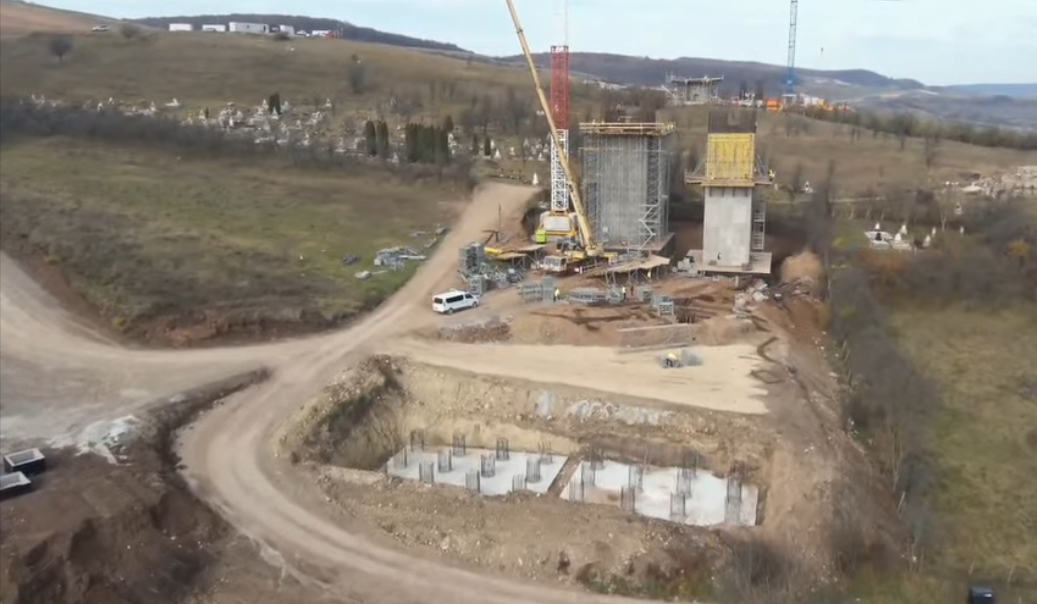viaducte de pe traseul autostrazii transilvania nadaselu mihaiesti