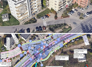 marcaje pe starda jupiter si pasaj denivelat proiect pe DN 1 F