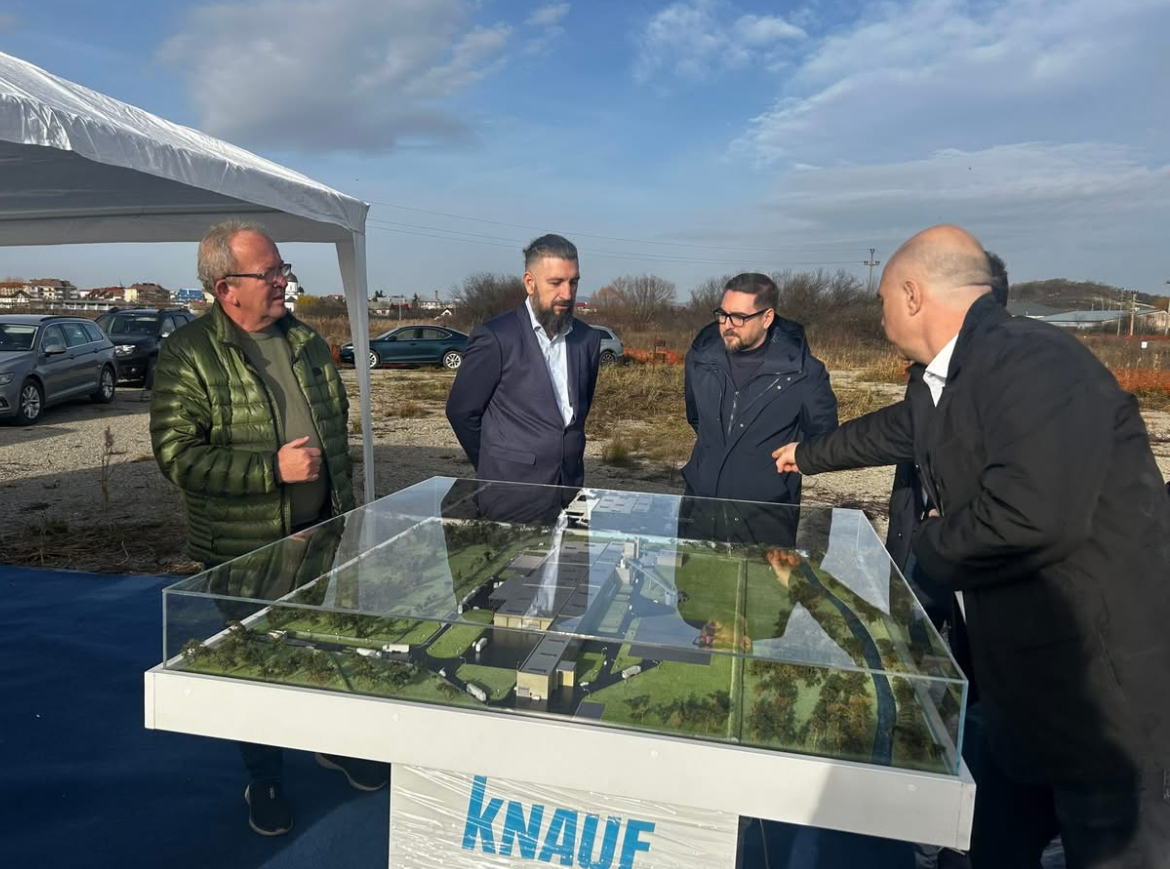 Macheta fabrica rigips-carton knauf huedin cluj