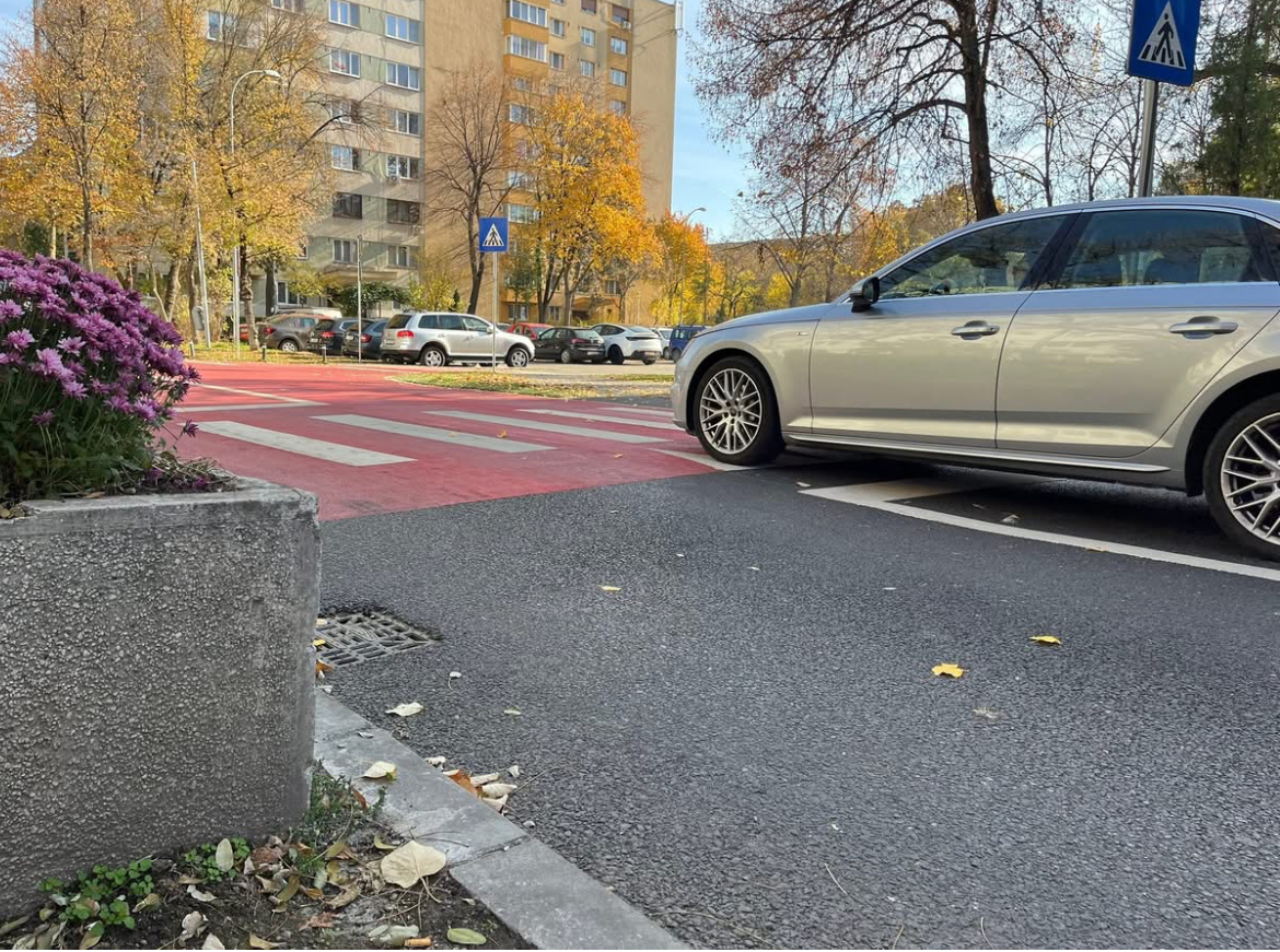 trecere pietoni suprainaltata cartier gheorgheni cluj