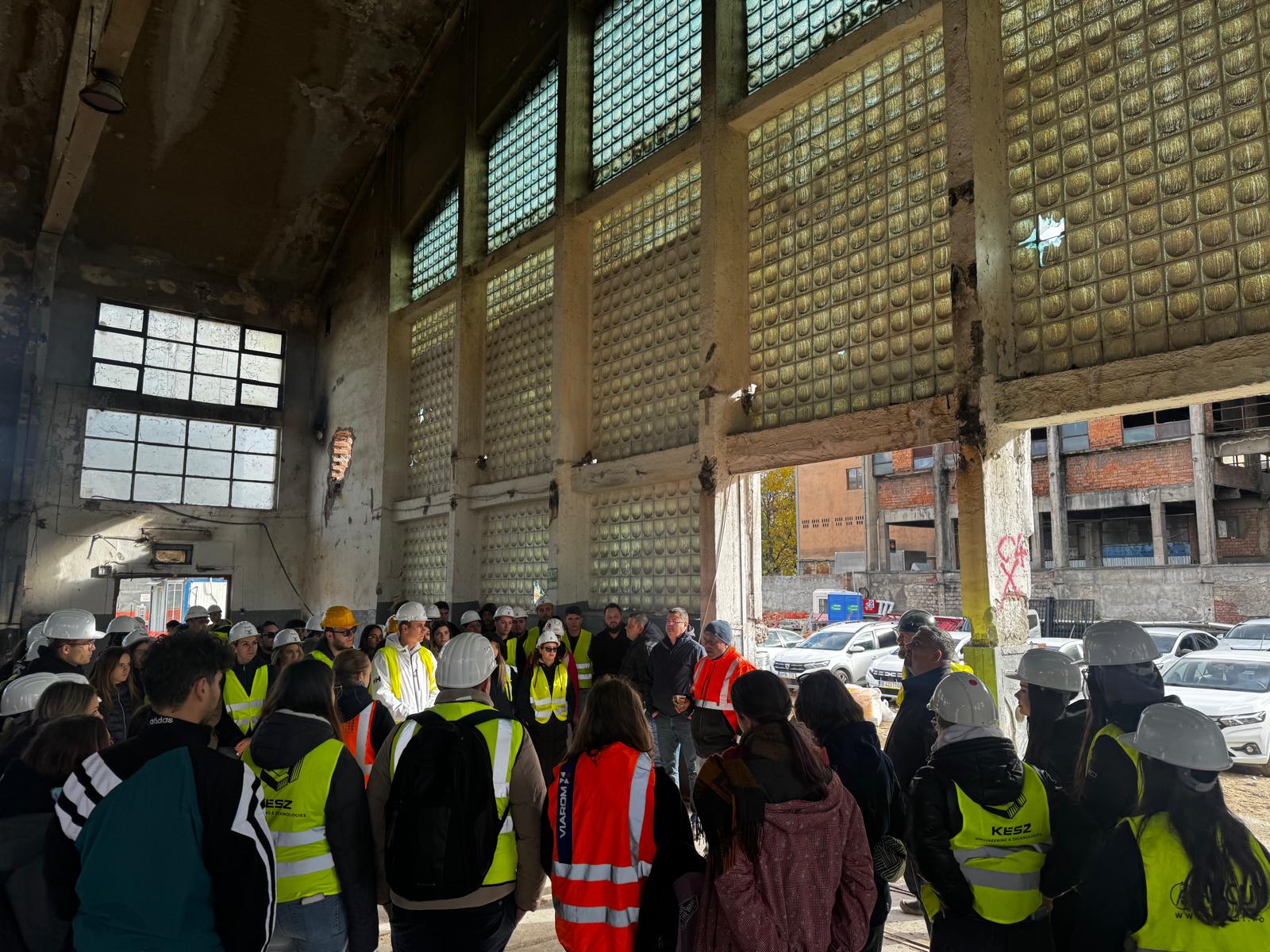 RIVUS, vizita studenti santier RIVUS