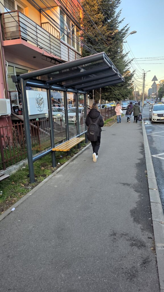 statii autobuz cu acoperis si panou lateral cluj dupex primaria cluj 15