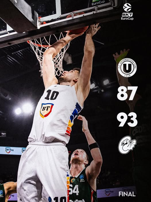 baschet cluj U-BT pierde