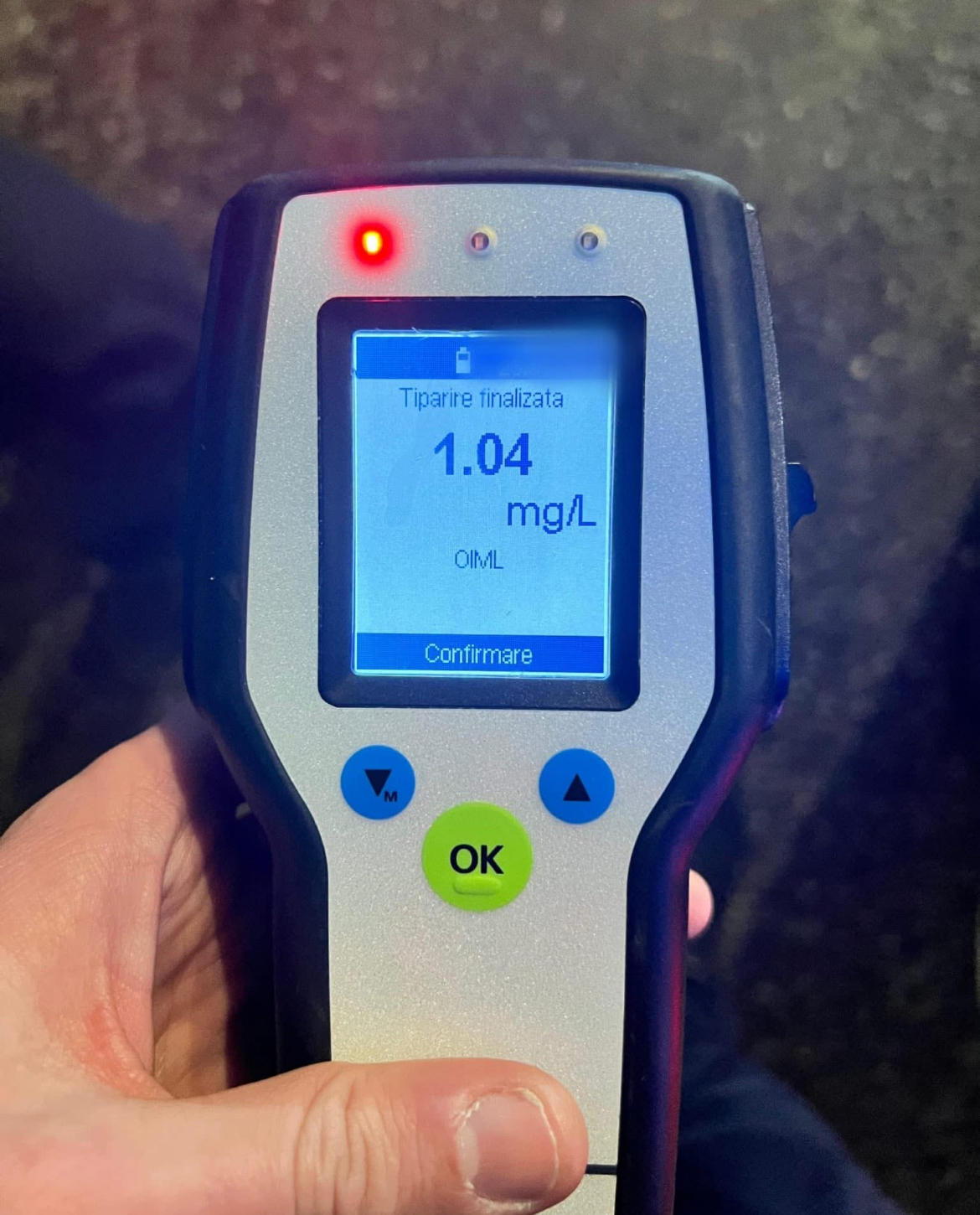 Politisti cluj test alcool cluj