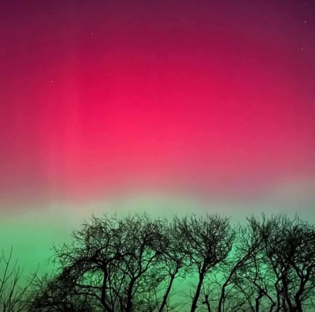 romanai aurora boreala furtuna solara 2