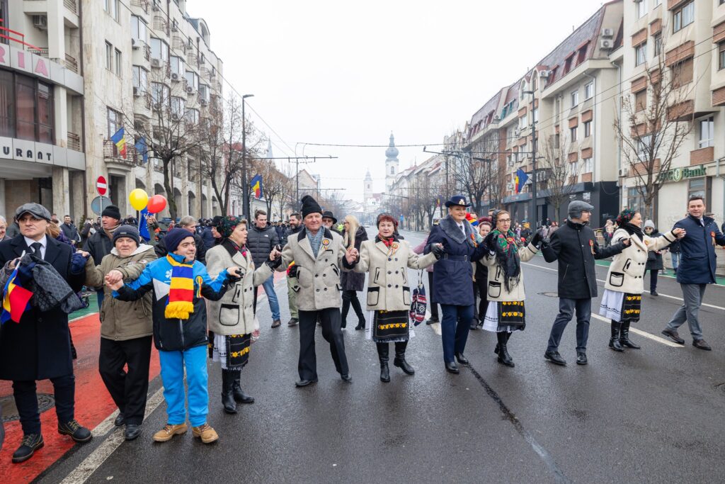 14 ianaurie cluj hora unirii