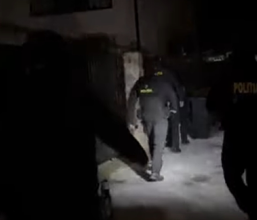 perchezitii dosar penal Cluj video Politia Romana