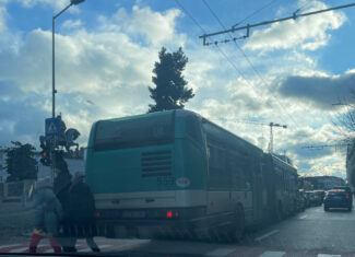 Semafor cu buton Cluj