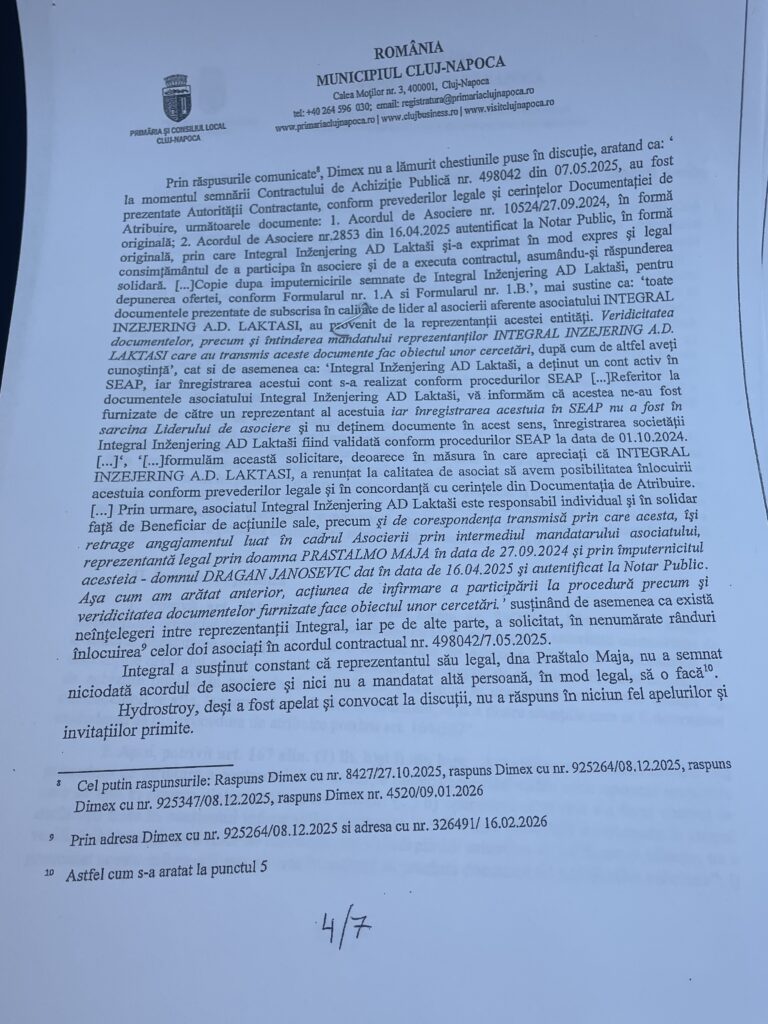 rezilierea contract centura