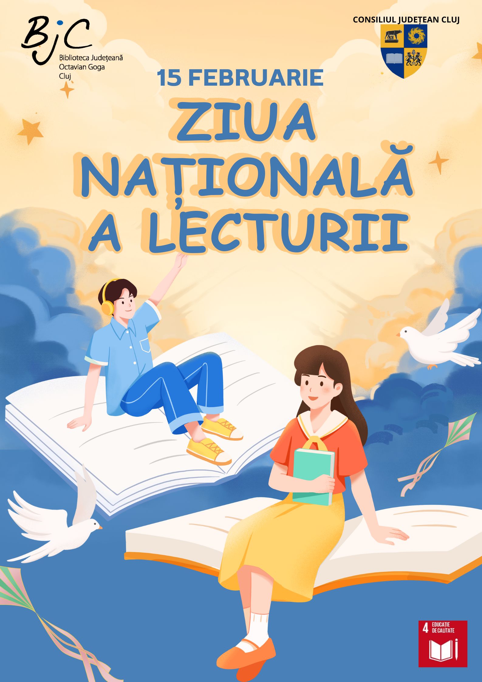 afis ziua lecturii cluj