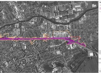 teritoriu reglementat coridor de-a lungul caii ferate