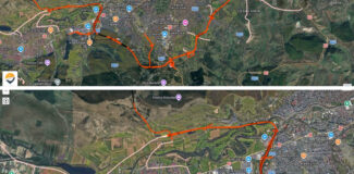 Harta centura metropolitana cluj