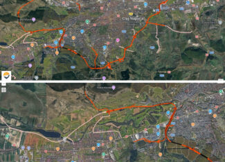 Harta centura metropolitana cluj