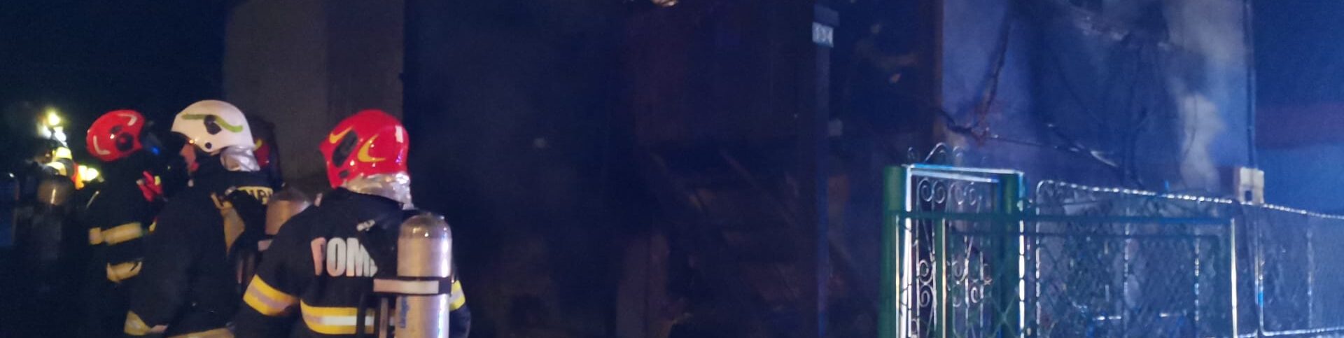 incendiu Vistea ISU Cluj