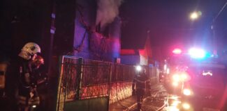 incendiu Vistea ISU Cluj