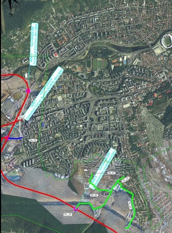 drumuri de legatura manastur centrua metropolitana