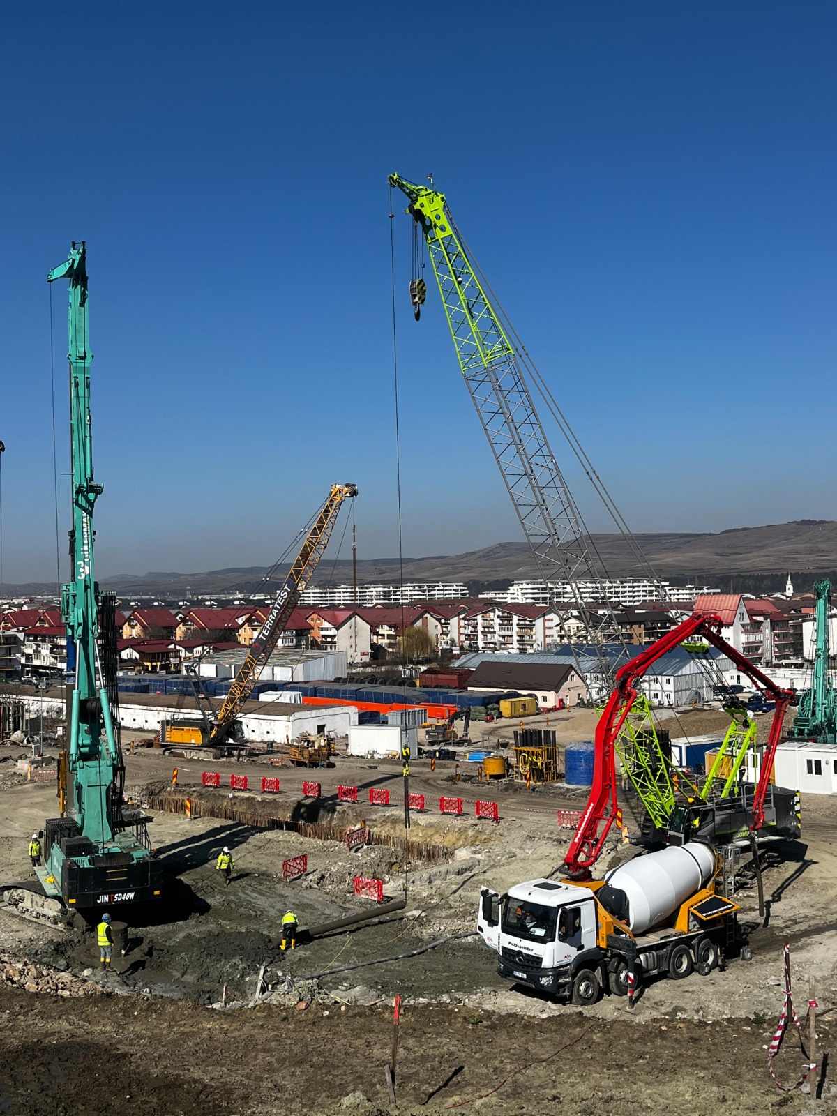 Magistrala metrou cluj santier