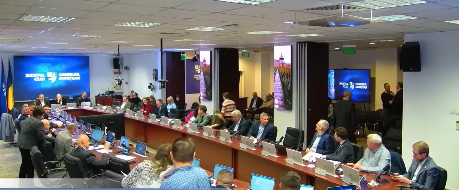 plenul consiliului judetean cluj