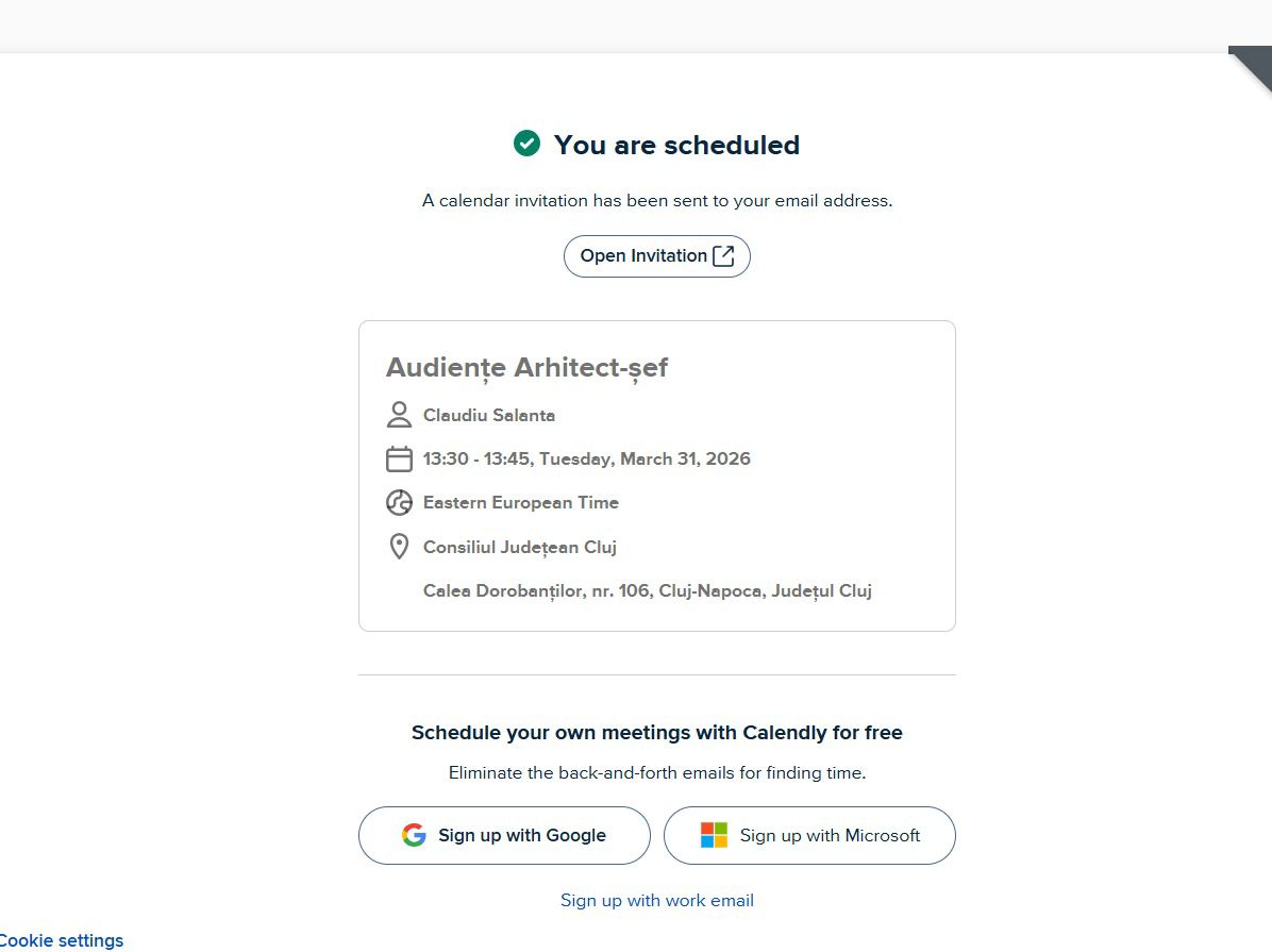 programari audiente online