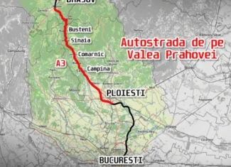traseul autostrada valea prahovei