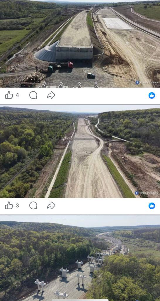 Santier Romania autostrada