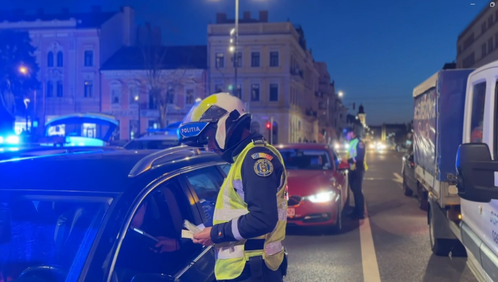 actiune politia cluj aprilie captura video