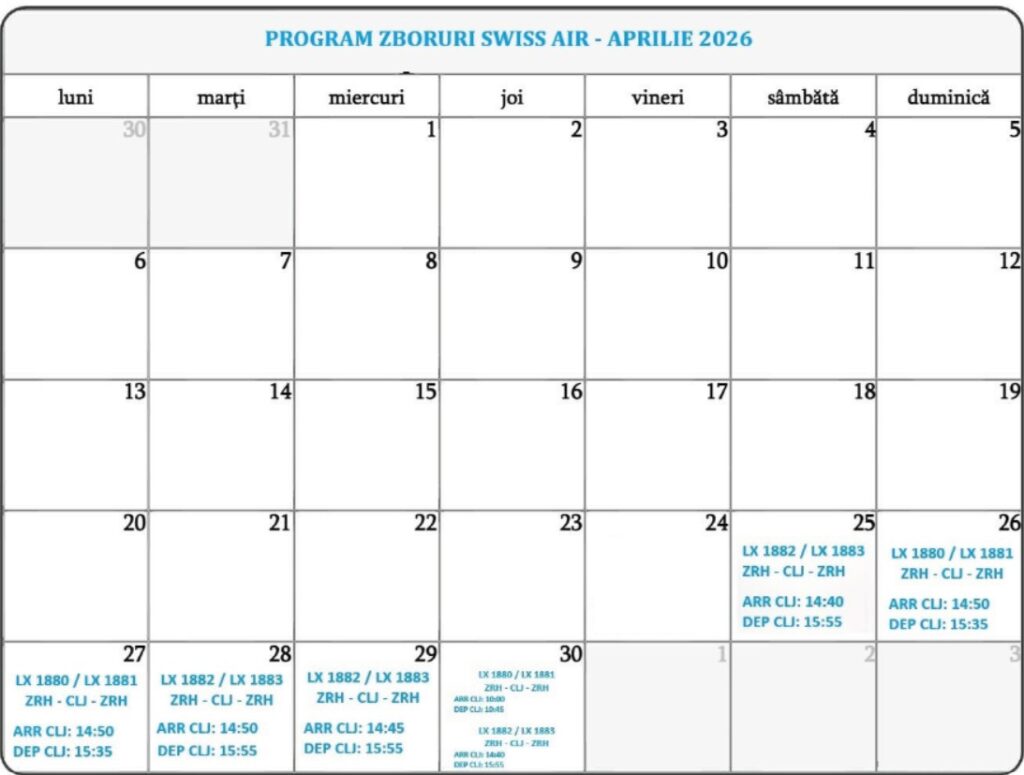 program curse cluj-munchen