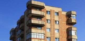 Residential,Apartments,In,Cluj,Napoca,Romania,Transylvania, bloc de apartamente