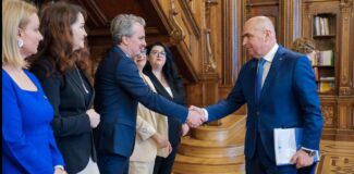 stefan teisanu cu premierul ilie bolojan