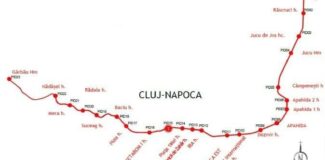 traseu tren metropolitan