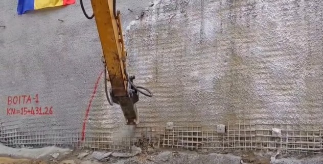 tunel boita autostrada sibiu-pitesti