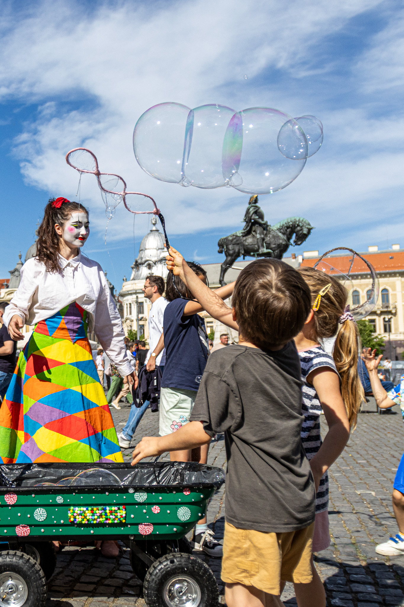 zilele orasului in piata unirii cluj