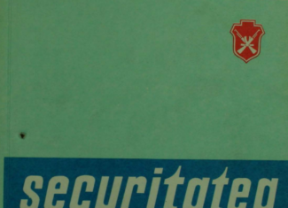 revista securitatea 1981 copertă