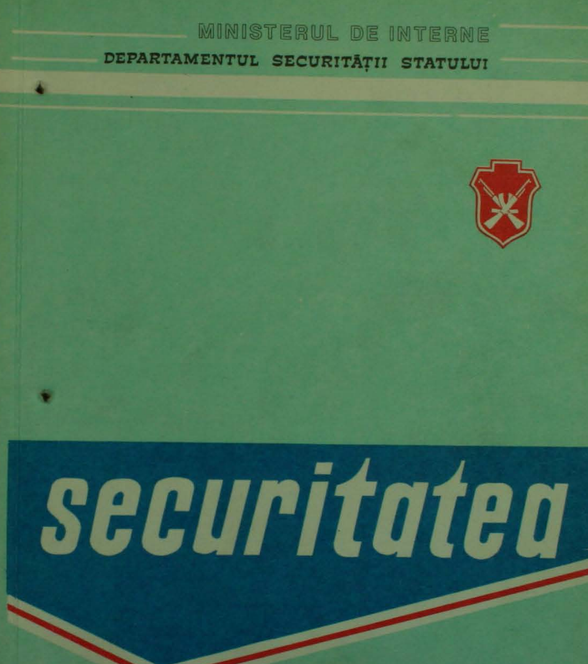 revista securitatea 1981 copertă