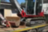 excavator furat franta / sursa IPJ Cluj