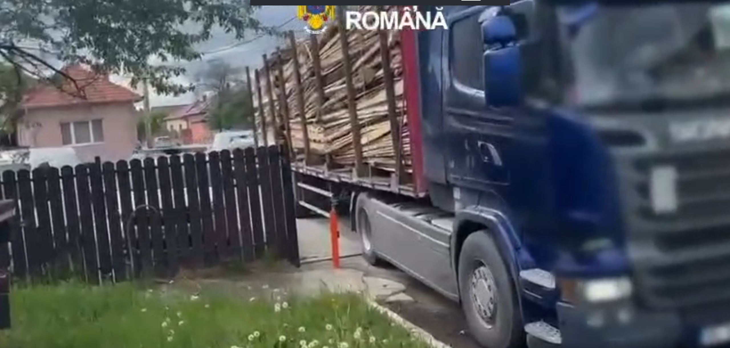 camion lemne confiscat 12 mai politia huedin