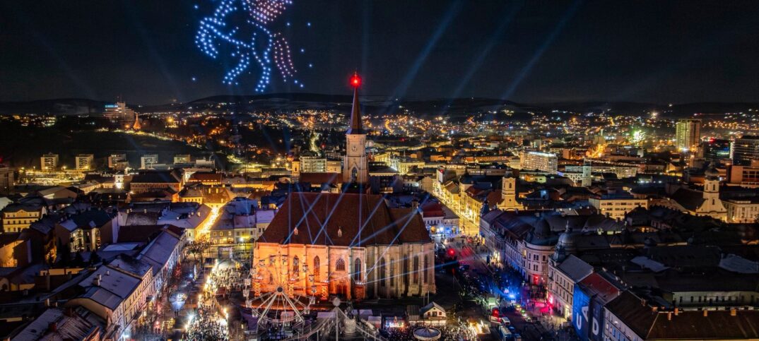 spectacol drone zilele clujului