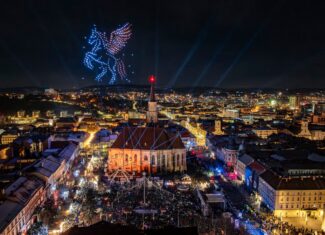 spectacol drone zilele clujului