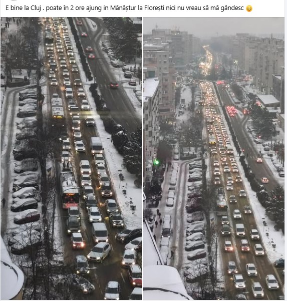 trafic in cluj